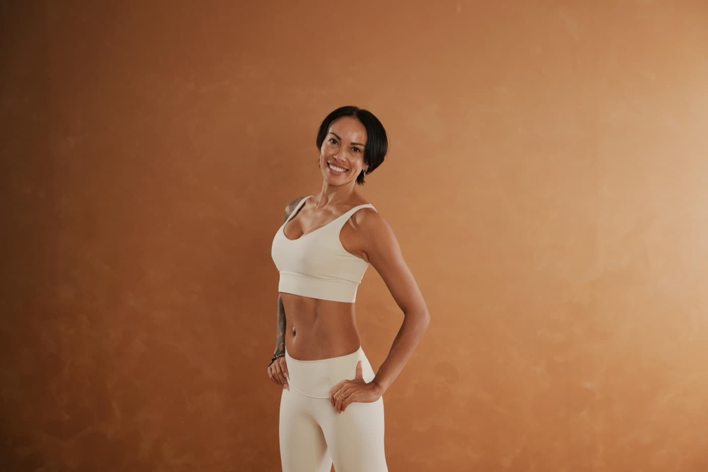 Portrait of Kimberley Utama smiling.